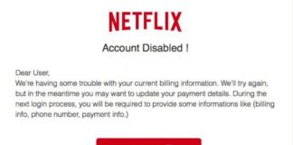 Don’t fall for this Netflix email scam