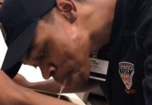 Ballpark Worker Spit In Pizza, Video Shows